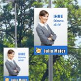 Wahlwerbemittel erstellen