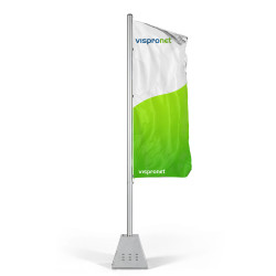 Mobiler Fahnenmast Gebläsemast