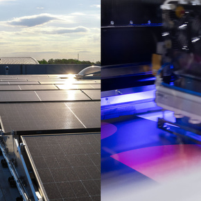 Solarstrom & moderne Drucktechnik