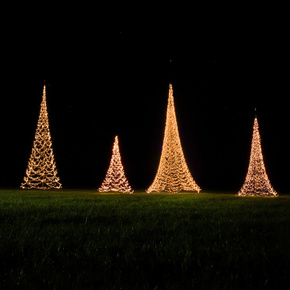 LED Weihnachtsbaum Fairybell® für Fahnenmasten