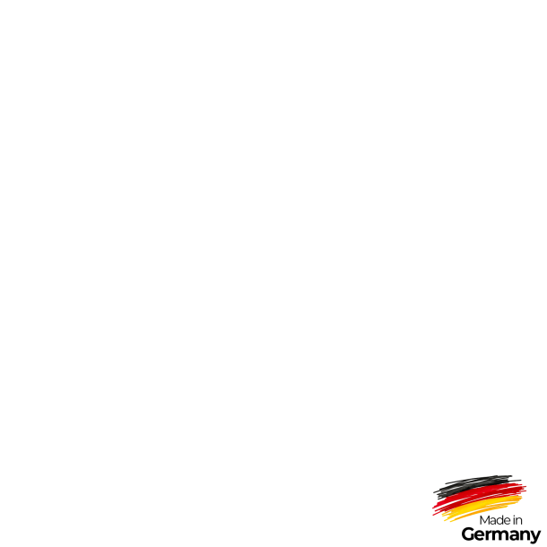 Fotoaufsteller aus Aluminiumverbundplatte, weiß, mit 1 Fuß
