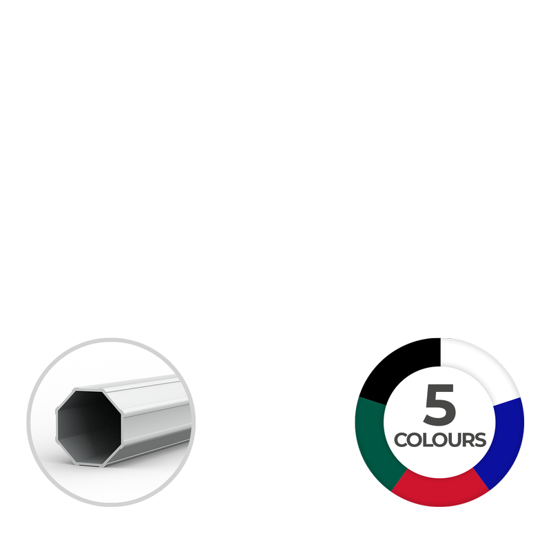 Faltpavillon Premium, 3 x 3 m, blau