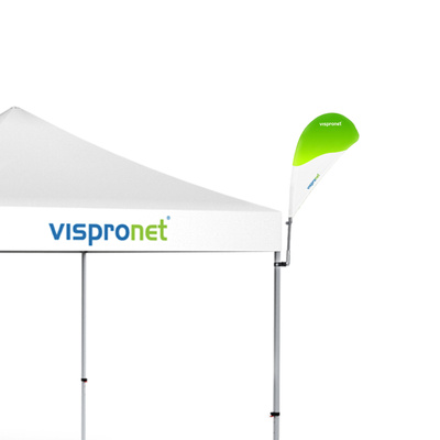 Bowflag® Basic, Tropfen, mit Druck