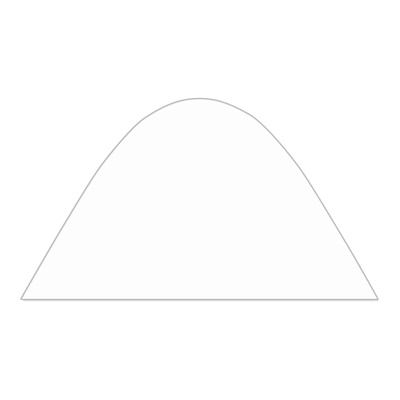 Vollwand Sternzelt, weiß