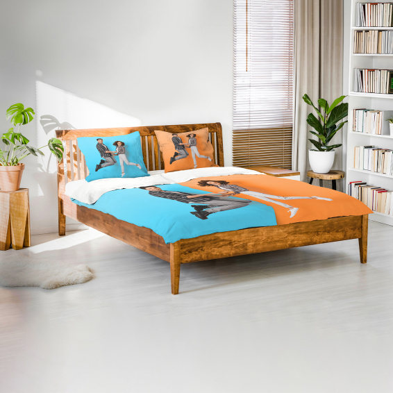 Fotobettwäsche mit eigenen Bildern online gestalten