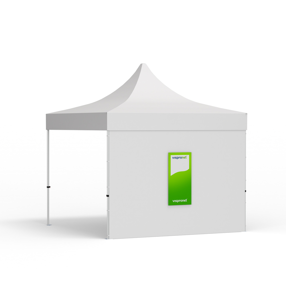 Wechselbanner im Hochformat für Wände