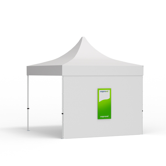 Wechselbanner im Hochformat für Wände