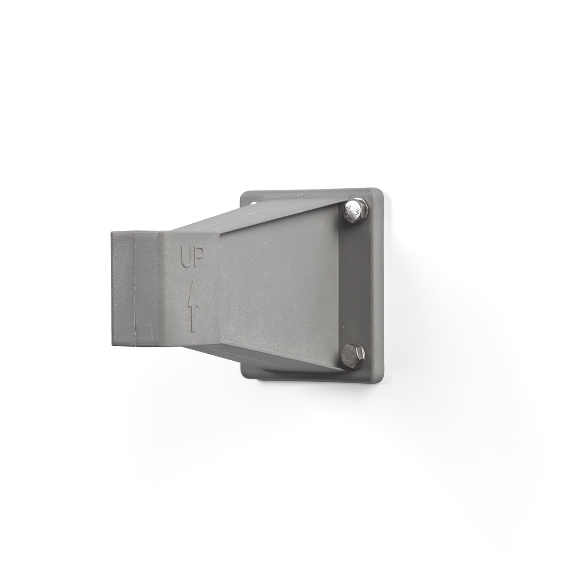 Wandhalter für Seitenmarkise, silbergrau