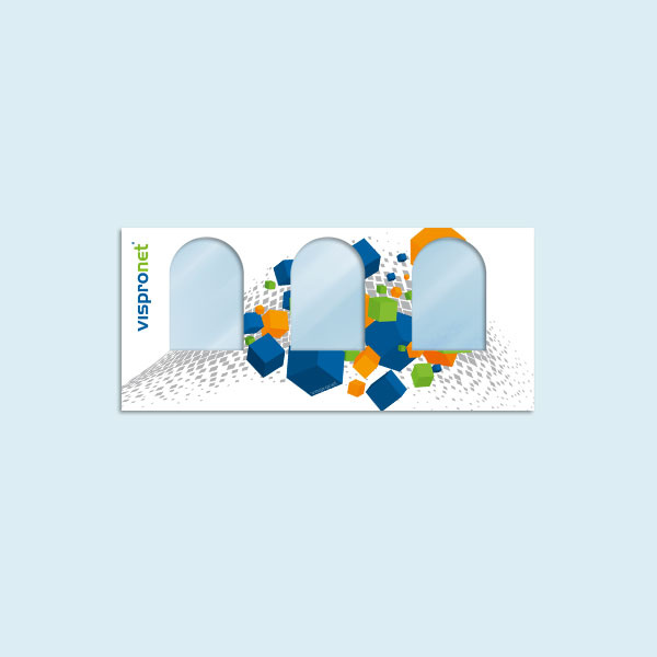 Wand mit Rundfenstern, Wandbreite 4,5 m, auch in 3 m oder 6 m