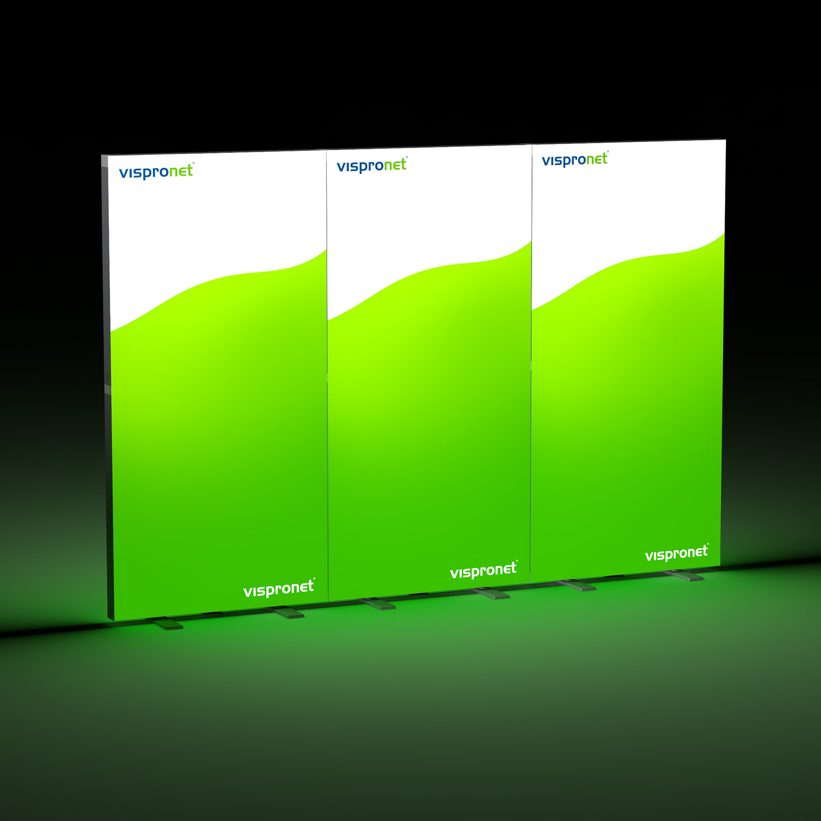 Messewand Lightbox fold 300 x 200 cm