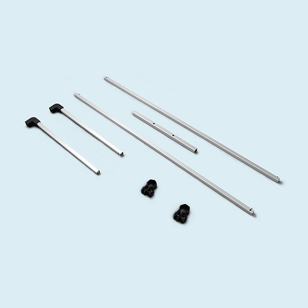 Stangenset für Zeltvordach, Breite 3 m