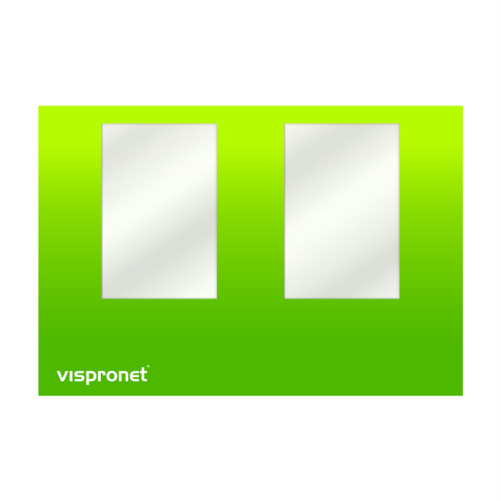 Wand mit Fenstern, Wandbreite 3 m 