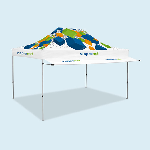 Vordach für Faltzelte Basic und Select, Breite 4,5 m