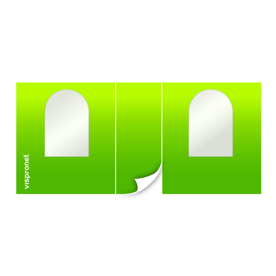 Wand mit mittiger Tür, seitlich mit Fenstern bzw. Rundfenstern, Wandbreite 4 m