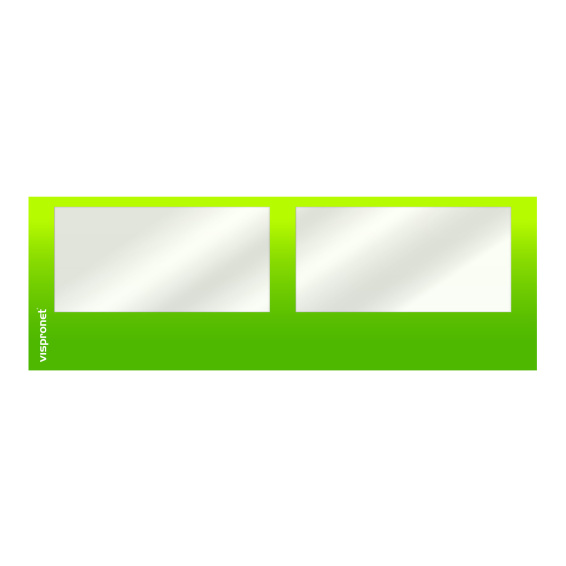 Wand mit Panoramafenster, Wandbreite 6 m