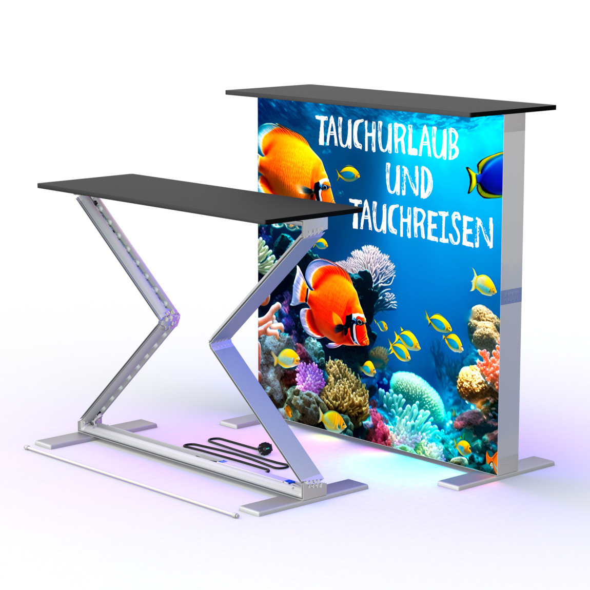 Messetheke Lightbox fold