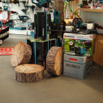 runde Sitzkissen, Einsatz als Dekoartikel