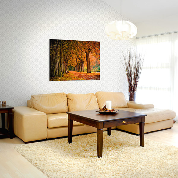 Poster mit Wandrahmen Q-Frame® zur stilvollen Wohnraumdekoration