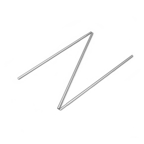 Alu-Stange rund - eloxiert, ø 15 mm, 3-teilig, Länge 200 cm