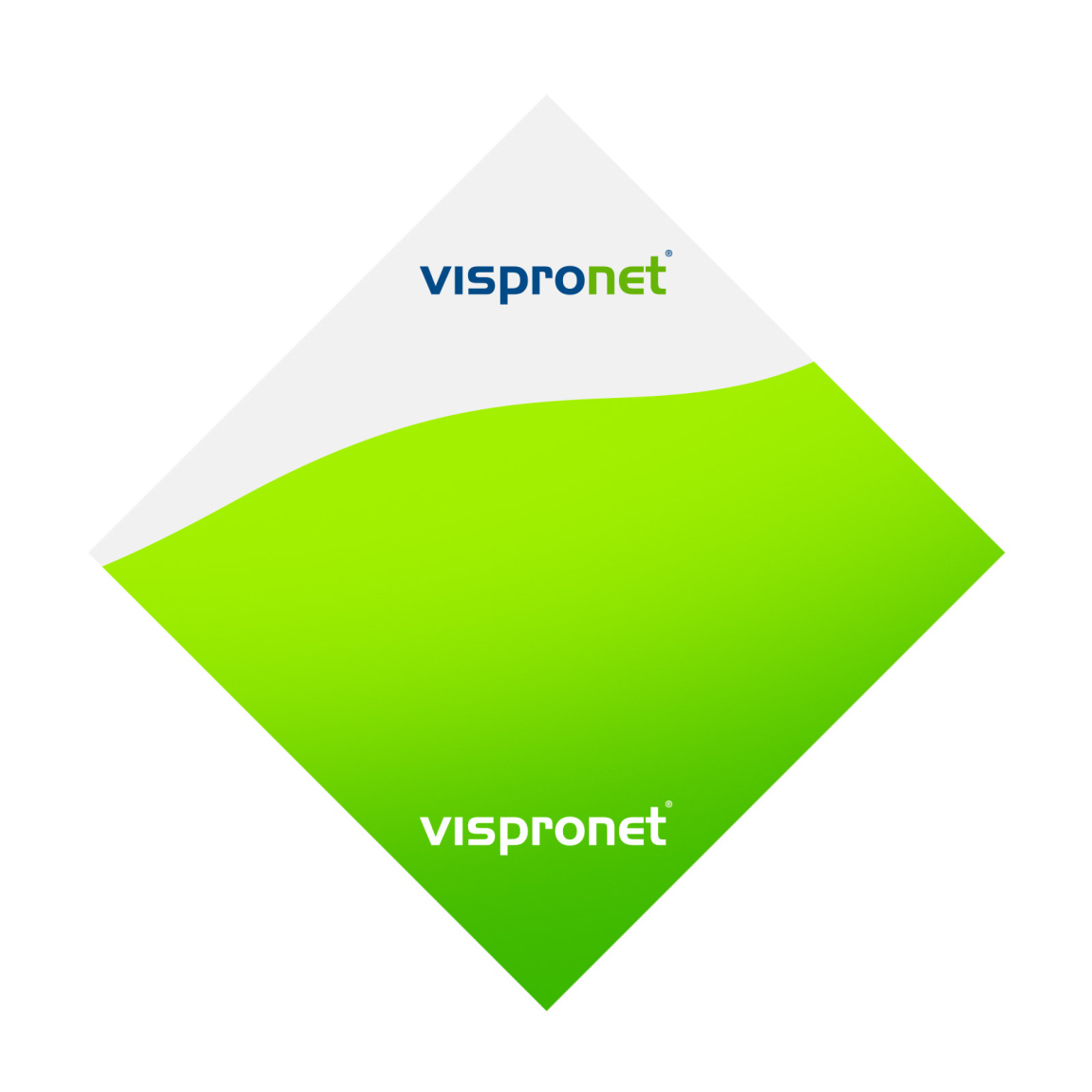 Aufkleber, quadratisch, Spitze nach oben