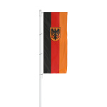 Sonderfahnen: Fahne im Hochformat, für Ausleger, Bundesdienstflagge