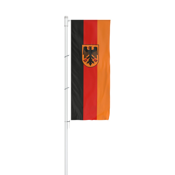 Sonderfahnen: Fahne im Hochformat, für Ausleger, Bundesdienstflagge