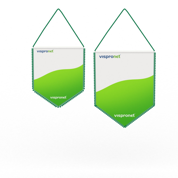 Autobanner gespitzte Unterkante, Größenübersicht