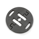 Einsatz im Außenbereich: mit Beschwerungsplatten - als Zubehör erhältlich