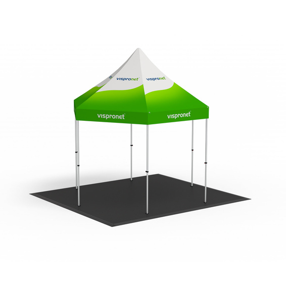 Bodenplatten-Set Hexagon 4 m