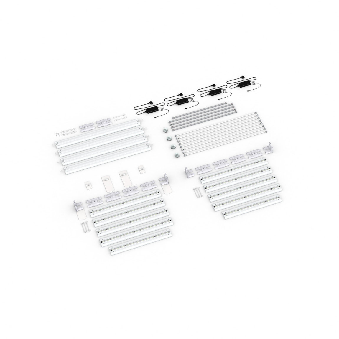 Lieferumfang: Anstellvariante, Systembreite 485cm, Systemhöhe 250cm