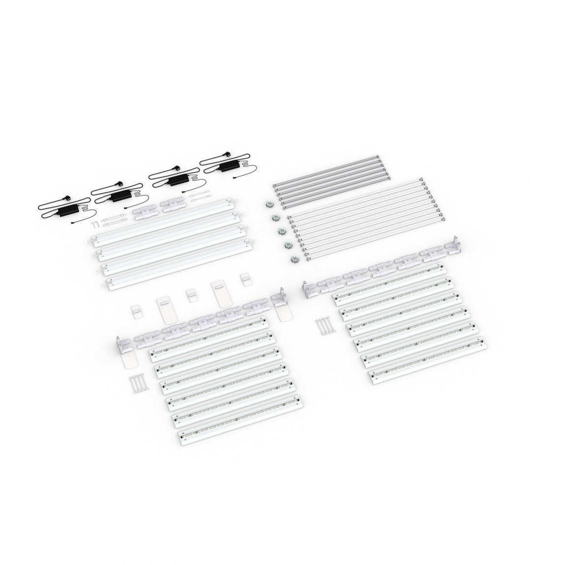 Lieferumfang: Anstellvariante, Systembreite 600cm, Systemhöhe 250cm