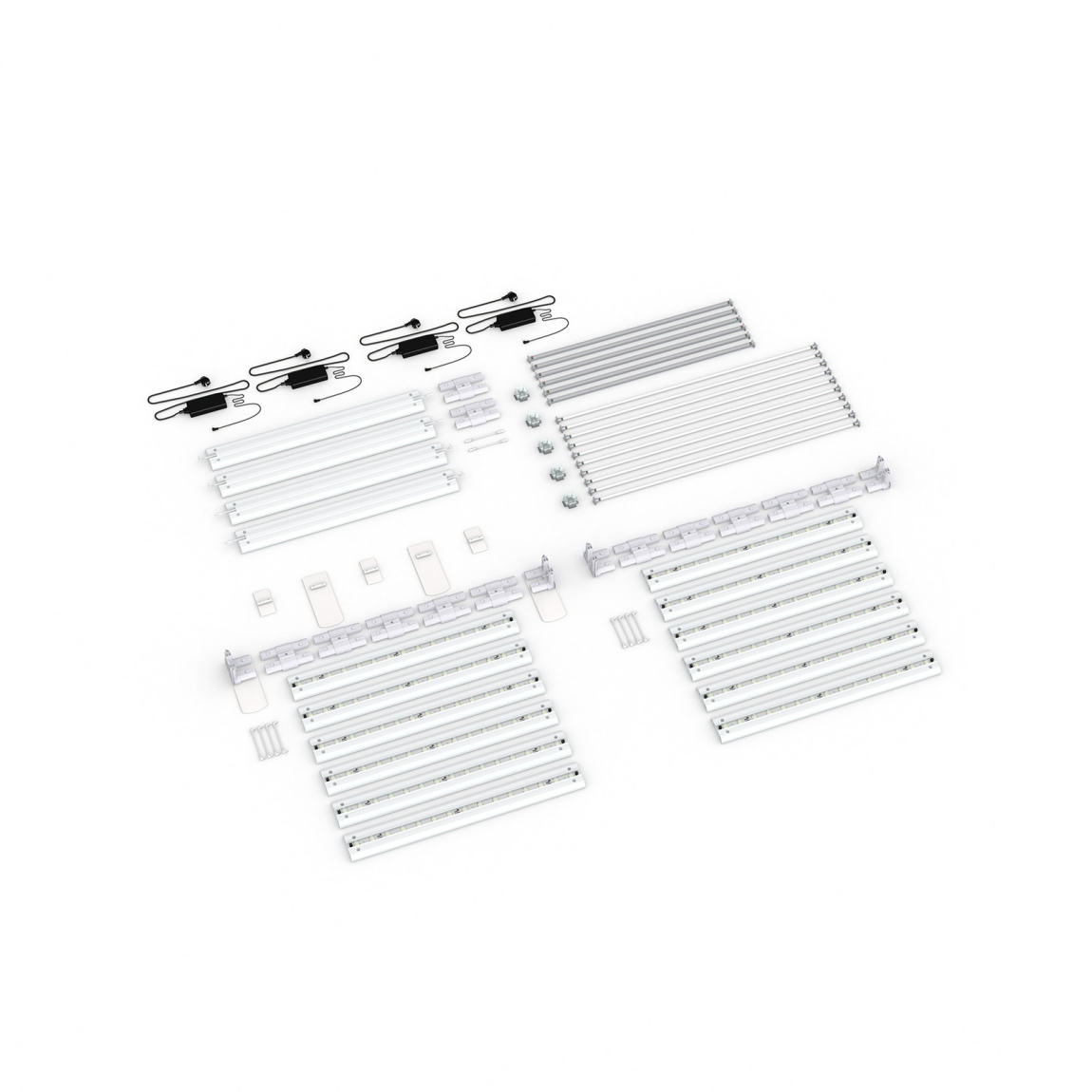 Lieferumfang: Anstellvariante, Systembreite 600cm, Systemhöhe 200cm