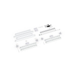 Lieferumfang: freistehende Variante, Systembreite 200cm, Systemhöhe 225cm