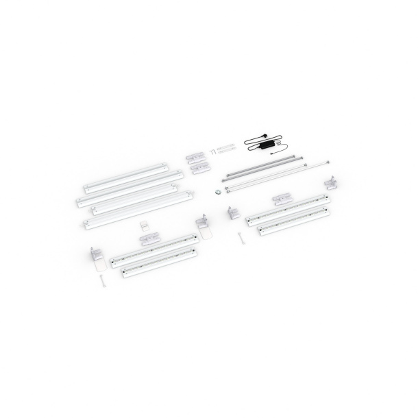 Lieferumfang: Anstellvariante, Systembreite 185cm, Systemhöhe 225cm