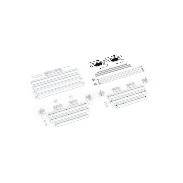 Lieferumfang: Anstellvariante, Systembreite 285cm, Systemhöhe 250cm