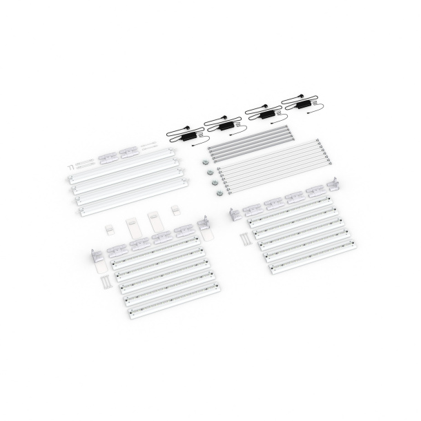 Lieferumfang: Anstellvariante, Systembreite 500cm, Systemhöhe 250cm