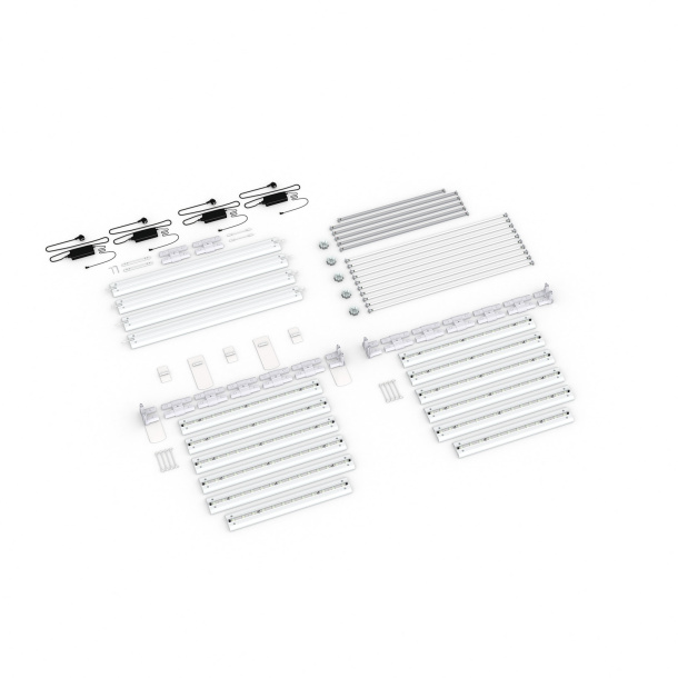 Lieferumfang: Anstellvariante, Systembreite 585cm, Systemhöhe 250cm