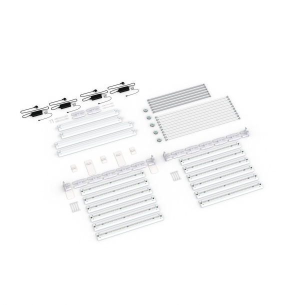 Lieferumfang: Anstellvariante, Systembreite 600cm, Systemhöhe 225cm
