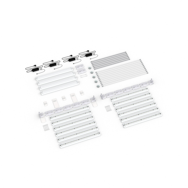 Lieferumfang: Anstellvariante, Systembreite 600cm, Systemhöhe 200cm