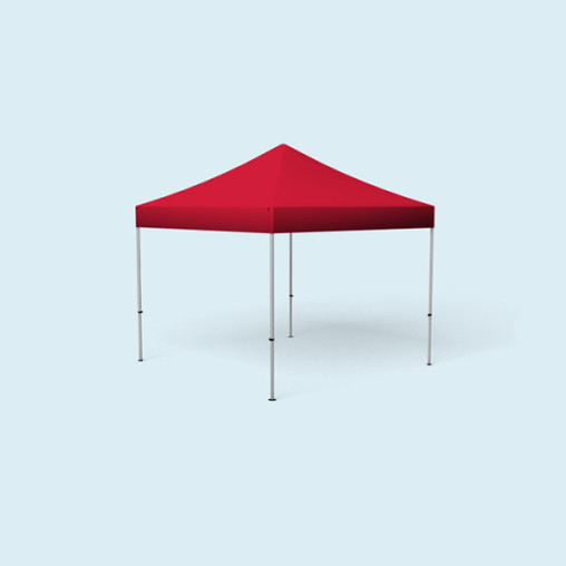 Faltpavillon Basic, 3 x 3 m, rot