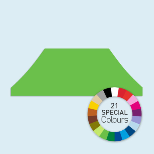 Zeltdach für Faltzelte Basic & Select 4 x 8 m, in 21 Sonderfarben erhältlich