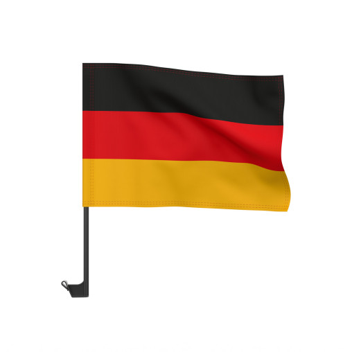 Autofahne / Car Flag mit Deutschlandfahne