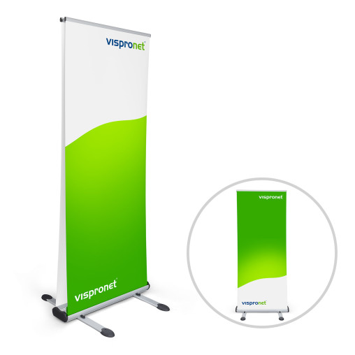 Roll Up Select Outdoor, doppelseitig, Breite 85 cm