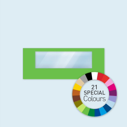 Wand m. 1 Panoramafenster 600 x 220 cm Select, in 21 Sonderfarben erhältlich