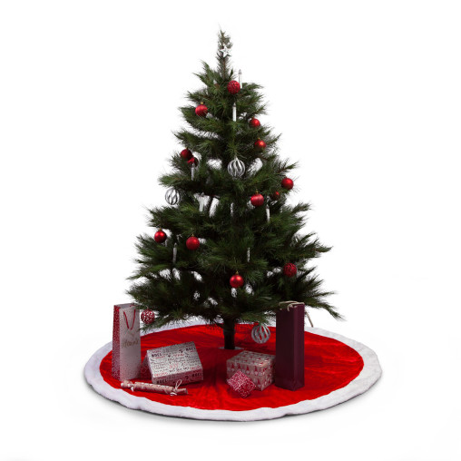 Weihnachtsbaumdecke  - festliche Deko unter dem Weihnachtsbaum