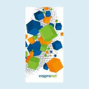 PVC Banner Basic im Hochformat