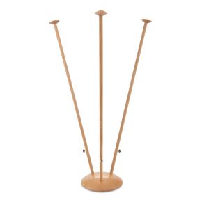 Tischfahnenständer Holz, 3-fach, Höhe 42 cm