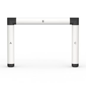 Wechselbanner einzeln, für Eventbogen Air Basic (Breite 4,50 m)
