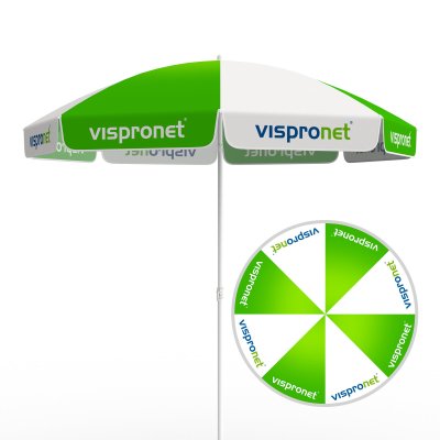 Sonnenschirm klein (Schirmbezug 8-teilig)