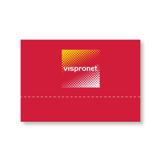 Vollwand mit Logodruck